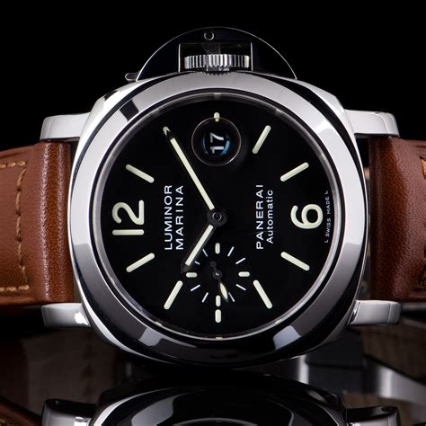 panerai luminor pam0014 used|panerai luminor marina 44mm price.